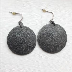 Silver earrings